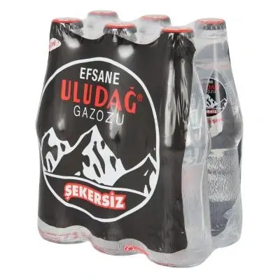 Uludağ Soda Legend Şekersiz 6x250ml